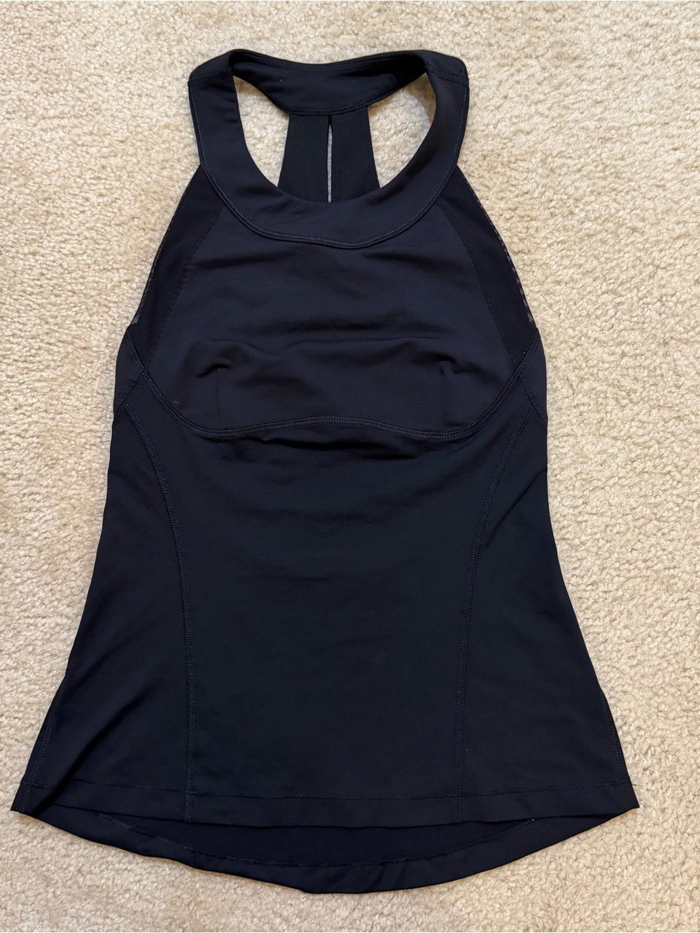 lululemon Run: Make It Count Tank Black Size 6